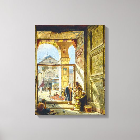 Gate Great Umayyad Mosque Damascus | Bauernfeind | Canvas Afdruk (Voorkant)