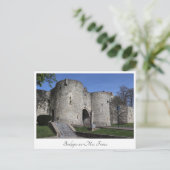 Gate house, Boulogne-sur-Mer, Frankrijk Briefkaart (Staand voorkant)