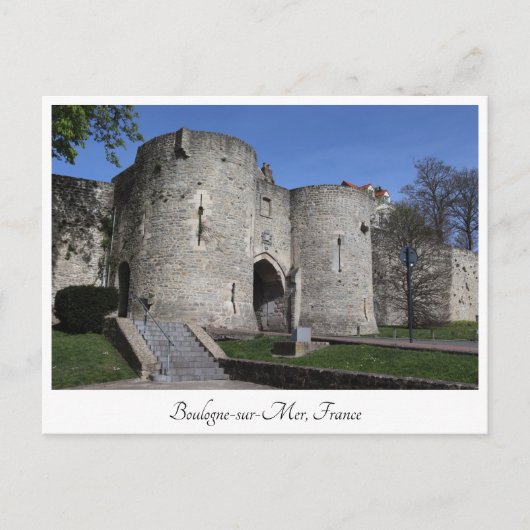 Gate house, Boulogne-sur-Mer, Frankrijk Briefkaart (Voorkant)