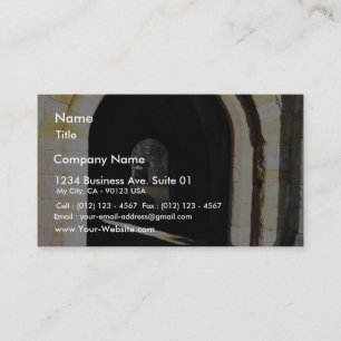 Gate in het oude Abbey Visitekaartje