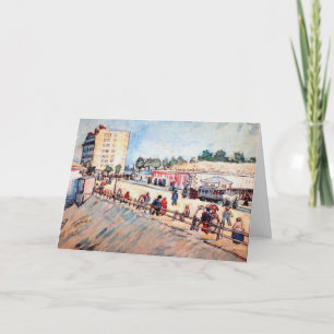 Gate in Parijs Ramparts, door Vincent van Gogh Kaart