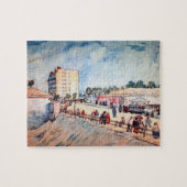 Gate in Parijs Ramparts, door Vincent van Gogh Legpuzzel (Horizontaal)