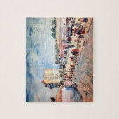 Gate in Parijs Ramparts, door Vincent van Gogh Legpuzzel (Verticaal)