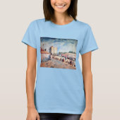 Gate in Parijs Ramparts, door Vincent van Gogh T-shirt (Voorkant)