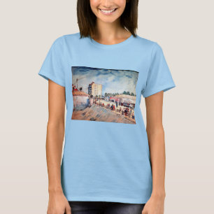 Gate in Parijs Ramparts, door Vincent van Gogh T-shirt