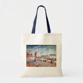 Gate in Parijs Ramparts, door Vincent van Gogh Tote Bag (Voorkant)
