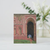 Gate Near Kutub-Minar, Old Delhi, 1875 Briefkaart (Staand voorkant)