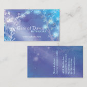 "Gate of Dawn" Jewel Floral Trees Visitekaartje (Voorkant / Achterkant)