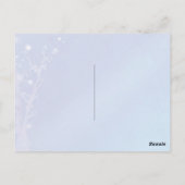 Gate of Dawn Trees Zakelijke Marketing Briefkaart (Achterkant)