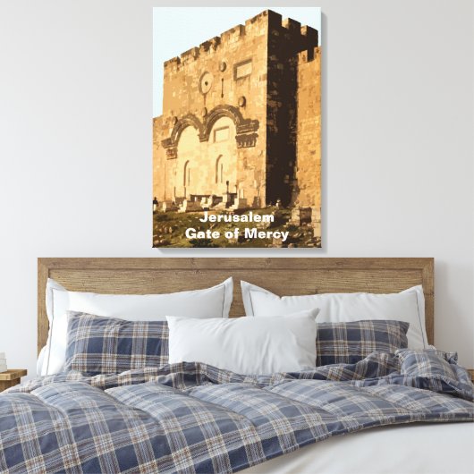 Gate of Mercy Canvas Afdruk (Insitu (Slaapkamer))