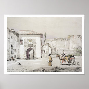 Gate of the Vine (Puerta del Vino), from 'Sketches Poster