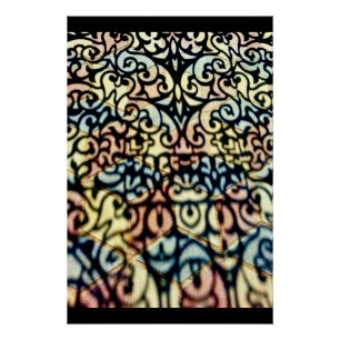 Gate Shadows Perfect Poster