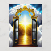 Gate to Heaven Christelijk Art Briefkaart (Voorkant)