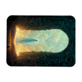 Gate van de goden Fantasy Sci-Fi Art Magnet Magneet (Horizontaal)