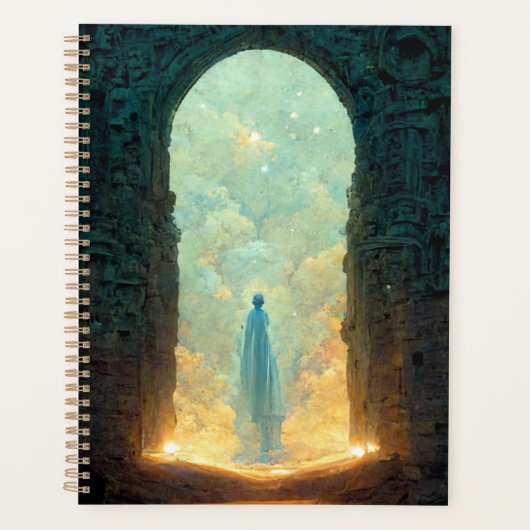 Gate van de goden Fantasy Sci-Fi Art Planner (Voorkant)