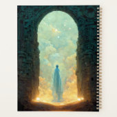 Gate van de goden Fantasy Sci-Fi Art Planner (Achterkant)