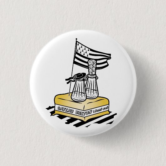 Gâteau Breton Ronde Button 3,2 Cm (Voorkant)