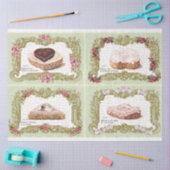 Gâteaux à la Crème French Cream Cake Decoupage Tissuepapier (Craft)