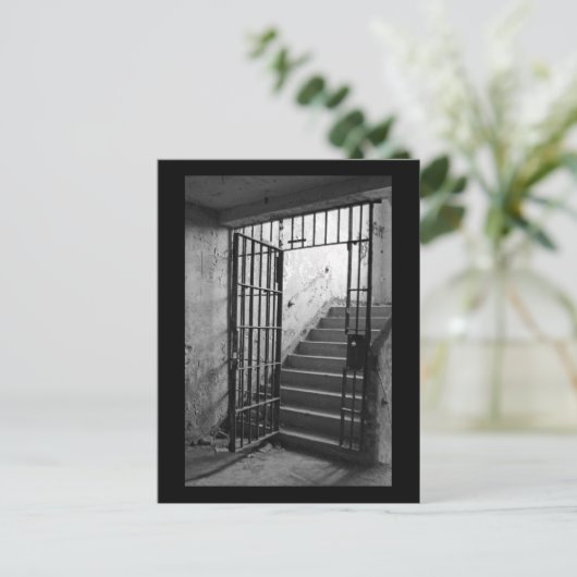 Gated Entry Briefkaart (Staand voorkant)