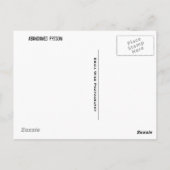 Gated Entry Briefkaart (Achterkant)