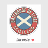 Gatehouse of Fleet, Schotland Sticker (Vel)