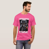 Gatekeeping Mijn afspeellijst Cringe Skeleton T-shirt (Voorkant volledig)