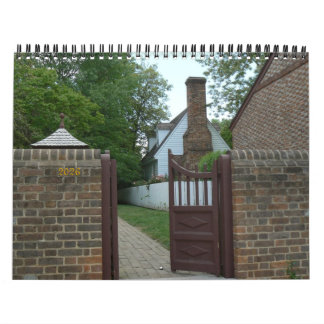 Gates and Fences of the USA calendar Kalender