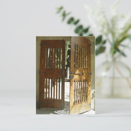 Gates Briefkaart (Staand voorkant)