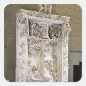 Gates of Hell Vierkante Sticker (Voorkant)