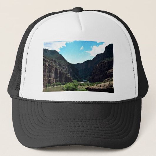 Gates of Lodore Dinosaur National Monument Trucker Pet (Voorkant)