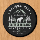 Gates of the Arctic – Moose and Forest Alask Magneet