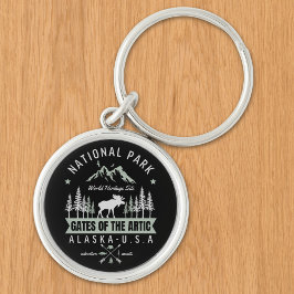 Gates of the Arctic – Moose and Forest Alask Sleutelhanger