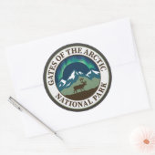 Gates of the Arctic National Park Ronde Sticker (Envelop)