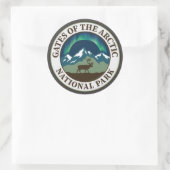 Gates of the Arctic National Park Ronde Sticker (Tas)