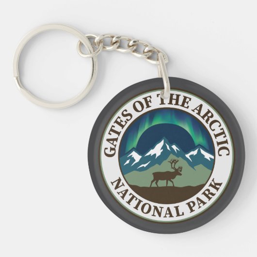 Gates of the Arctic National Park Sleutelhanger (Voorkant)