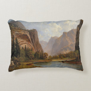 Gates of the Yosemite door Albert Bierstadt Accent Kussen