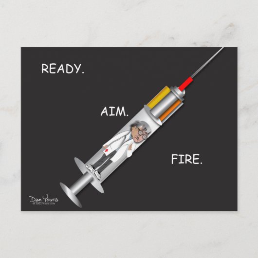 Gates Vaccineert het briefkaart van de planeet (Voorkant)