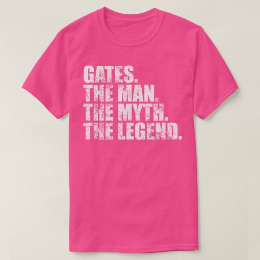 GatesGates Achternaam Gates Surna T-shirt (Design voorkant)