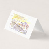 Gateshead Milenium Bridge-kerstkaarten Kaart (Voorkant)