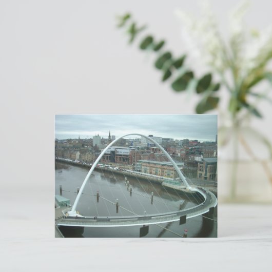 Gateshead Millennium Bridge Briefkaart (Staand voorkant)