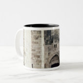 Gateway aan de Oude Stad Tweekleurige Koffiemok (Voorkant links)
