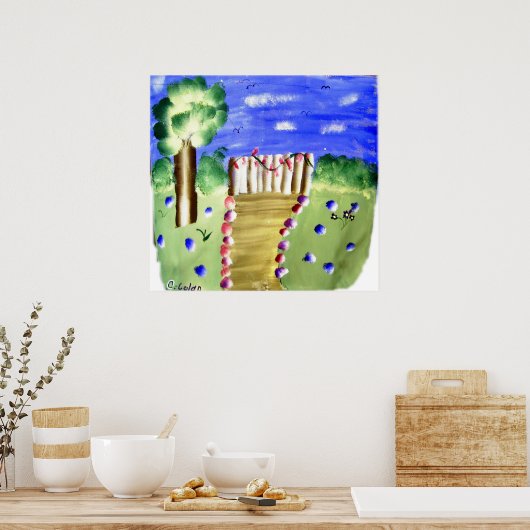 GATEWAY AAN PARADISE POSTER (Keuken)