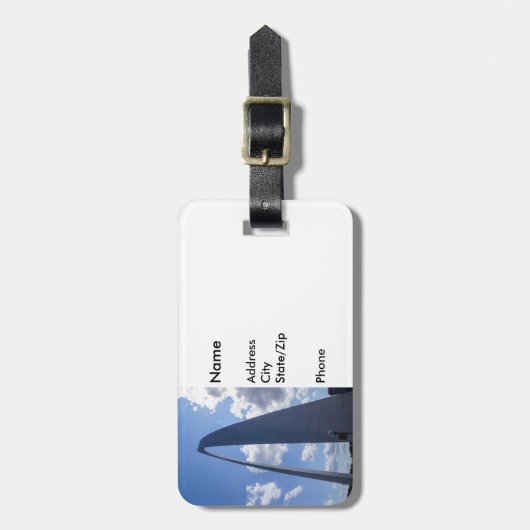 Gateway Arch Bagagelabel (Voorkant verticaal)