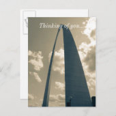 Gateway Arch Briefkaart (Voorkant / Achterkant)