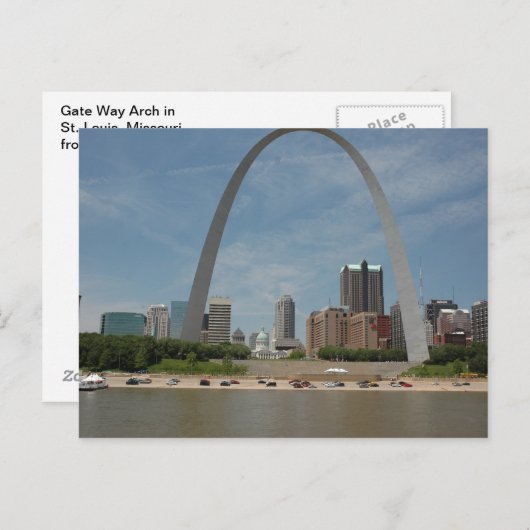 Gateway Arch Briefkaart (Voorkant / Achterkant)