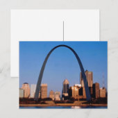 Gateway Arch-Briefkaart Briefkaart (Voorkant / Achterkant)