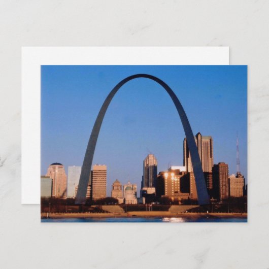 Gateway Arch-Briefkaart Briefkaart (Voorkant / Achterkant)