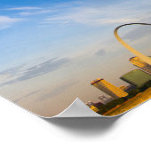 Gateway Arch & Downtown St. Louis in the Morning Poster (Hoek)