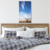 Gateway Arch en downtown St. Louis Canvas Afdruk (Insitu (Slaapkamer))