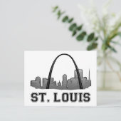 Gateway Arch in St. Louis Briefkaart (Staand voorkant)